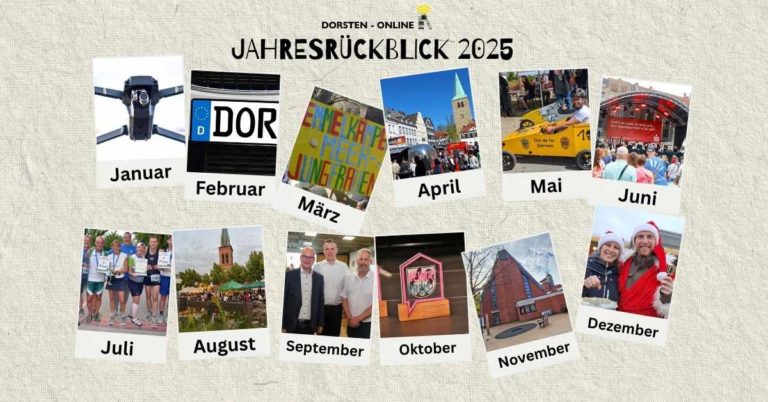 Jahresrückblick 2025: Die Highlights des Jahres in Dorsten