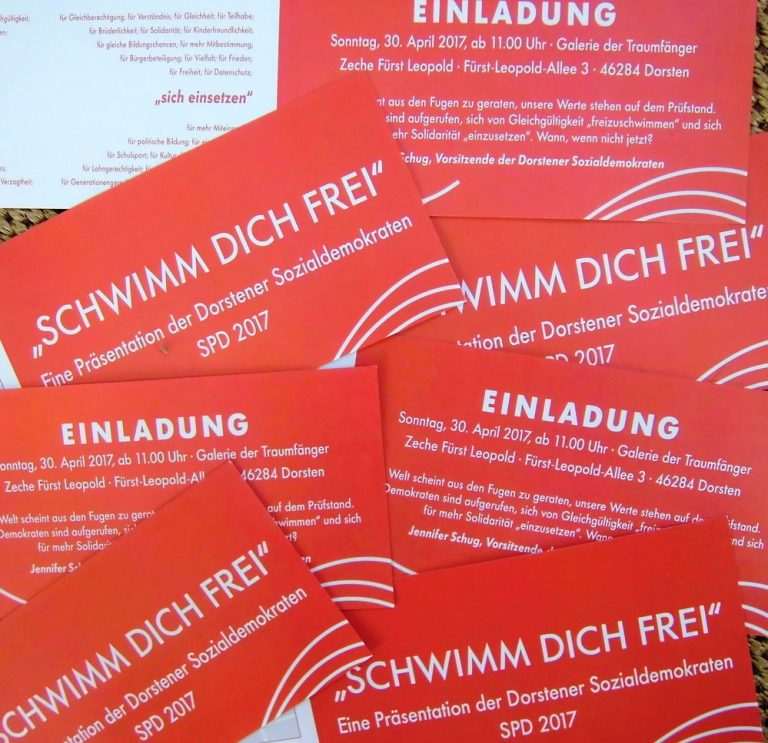 „SCHWIMM DICH FREI“ – Dorstener SPD lädt zum Empfang