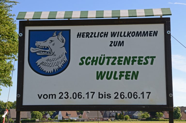 Schützenfest 2017 in Wulfen wirft seine Schatten voraus