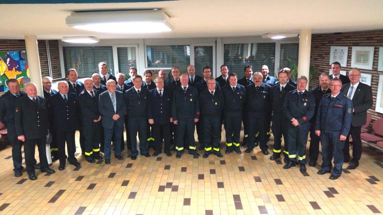 Jubiläen bei der freiwilligen Feuerwehr Dorsten