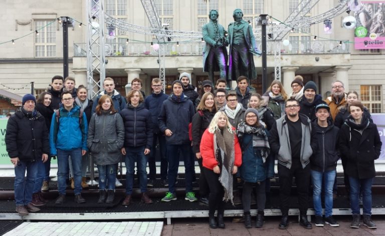 Gesamtschüler aus Wulfen besuchen Buchenwald und Weimar