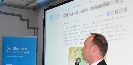 Deutsche Glasfaser für Wulfen Projektleider Mirko Tanjsek von der Deutschen Glasfaser