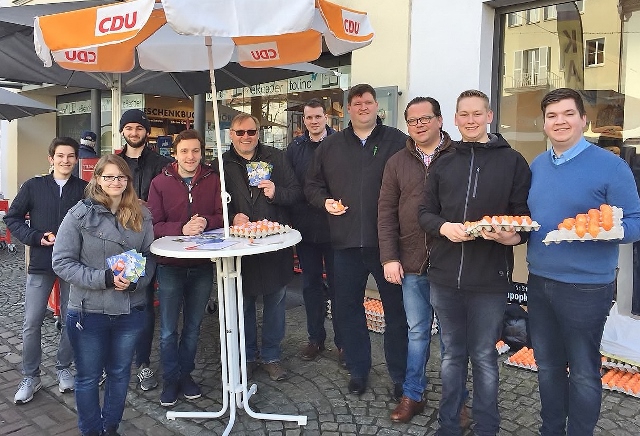 CDU Osteraktion Altstadtmarkt