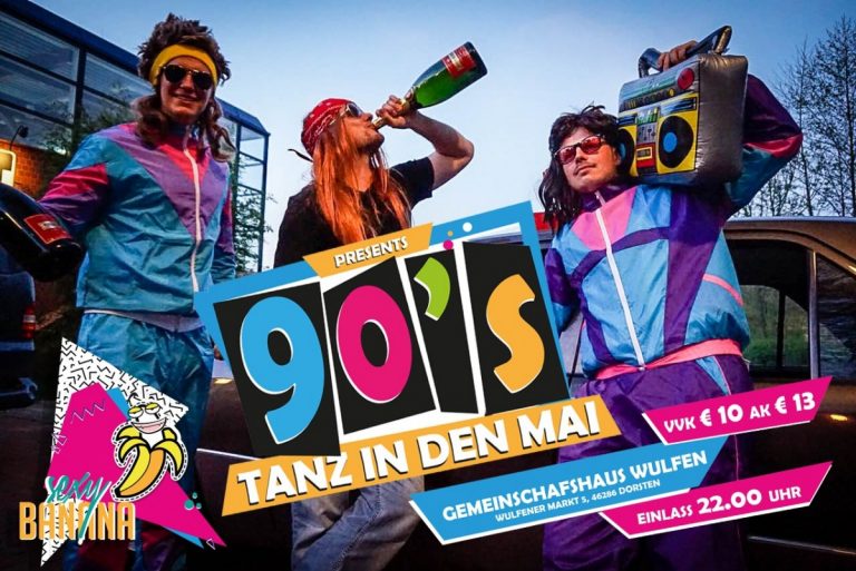 90er Party Gemeinschaftshaus Wulfen