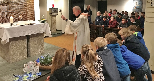 Übergabe Saatgut - Segnung in St. Agatha