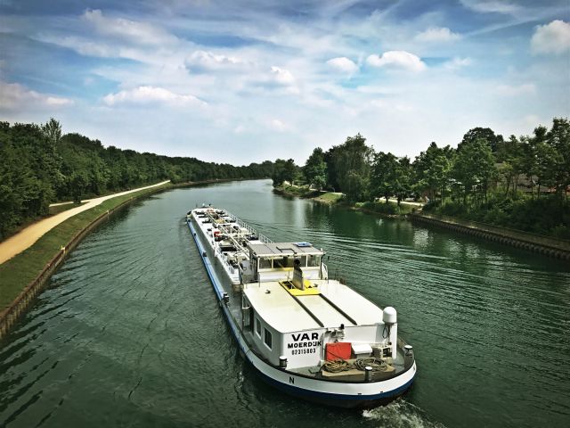 Der Kanal in Dorsten