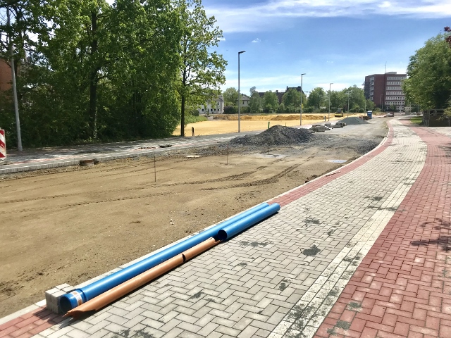 Bauarbeiten Bismarckstrasse Dorsten
