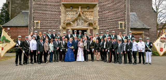 Der Bürgerschützenthron Holsterhausen Dorf 2017