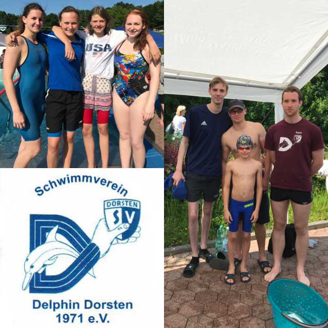 Dorstens Delphine – ein starkes Team im Wasser