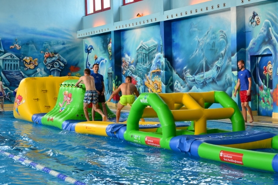 Freier Eintritt im Atlantis Dorsten-Geschenk von Bürgermeister Stockhoff