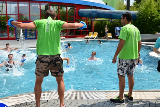 Freier Eintritt im Atlantis Dorsten-Geschenk von Bürgermeister Stockhoff