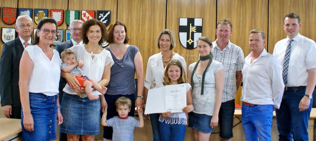 Gute Nachbarn 2018 2. Platz NB Glühwürmchen Rhade 