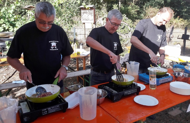 Erstes Sommerfrühstück in Wulfen