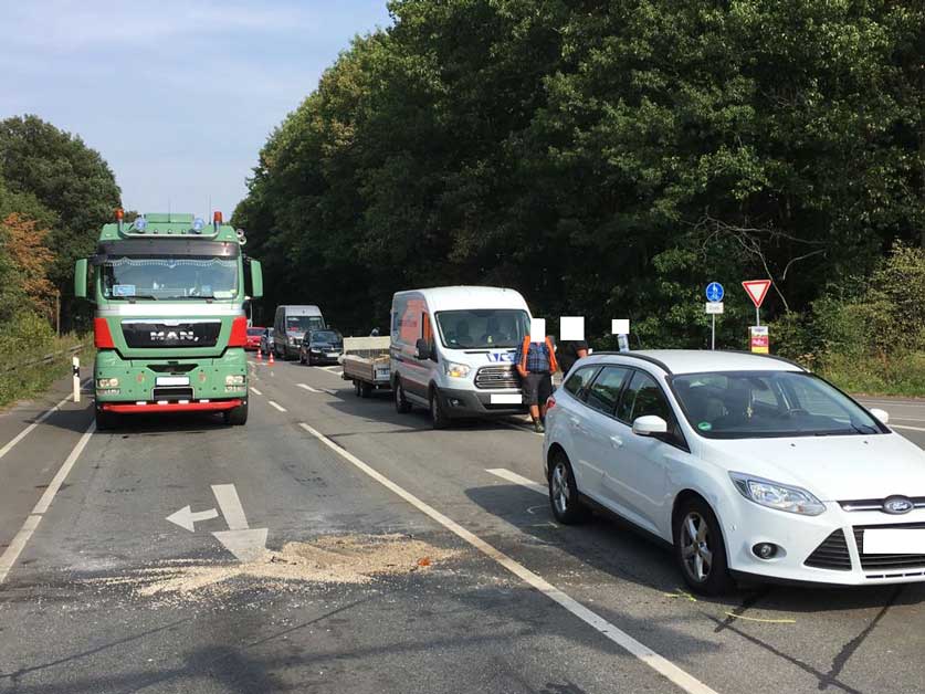 Motorradfahrer am Freudenberg scher verletzt