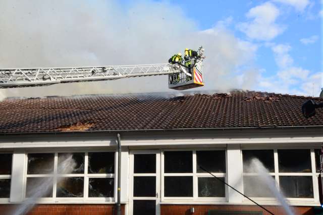Gro&szlig;brand in Behindertenwerkst&auml;tten Dorsten-Wulfen