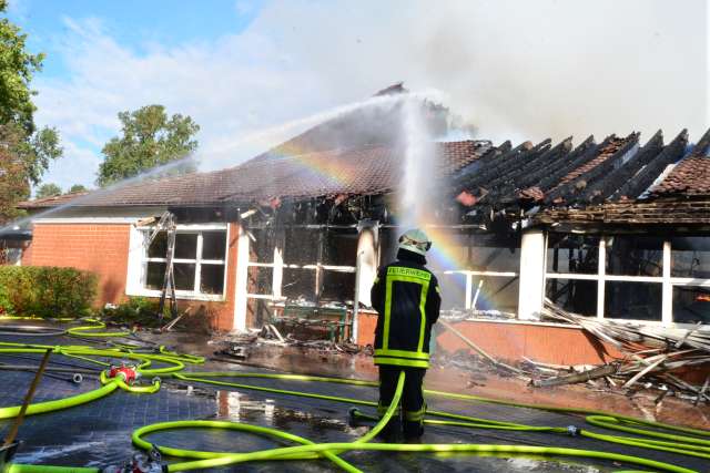 Gro&szlig;brand in Behindertenwerkst&auml;tten Dorsten-Wulfen
