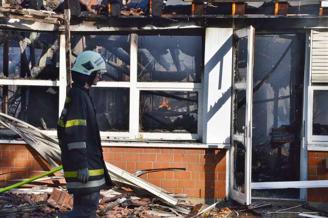 Gro&szlig;brand in Behindertenwerkst&auml;tten Dorsten-Wulfen