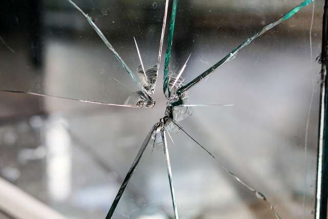 Vandalismus an Wartehäuschen in Dorsten