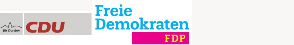 CDU und FDP Dorsten