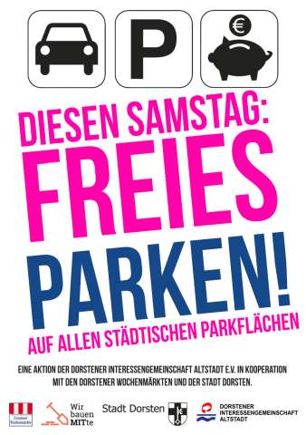 Frei Parken Aktionssamstage 