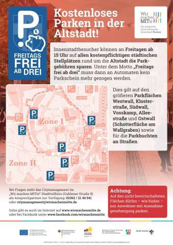 Freitags frei ab drei 