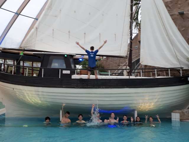 Schwimmaktion Atlantis Jugendgremium Dorsten
