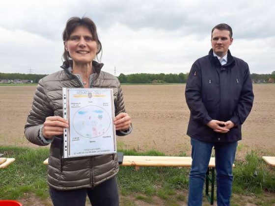 Neue Streuobstwiese in Dorsten Deuten eingeweiht