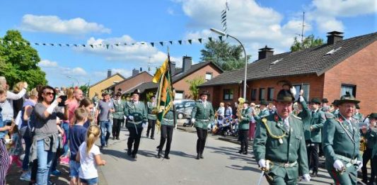 Schützenparade Samstag Schützenverein St. Marien Dorsten 2019