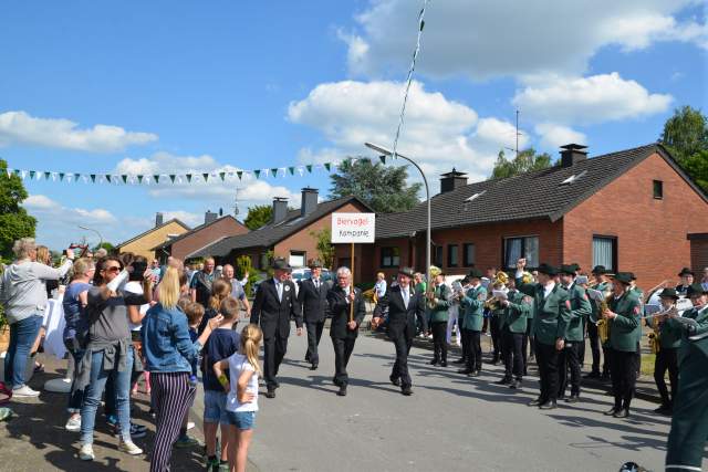 Schützenparade Samstag Schützenverein St. Marien Dorsten 2019 