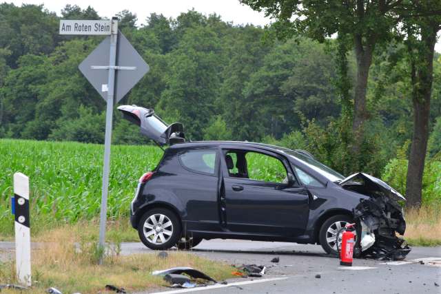 Unfall Dorsten an der Wienbecke 