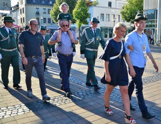 Vorparade Sch&uuml;tzenfest Altstadt Dorsten 2019