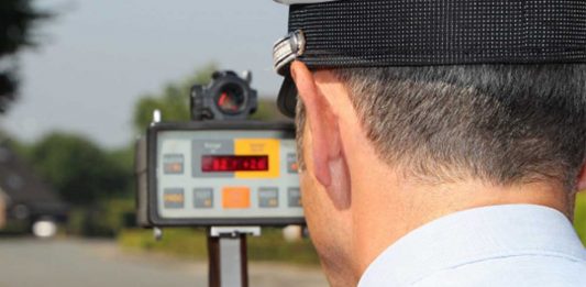 Polizei-Geschwindigkeitskontrolle-Blitzer in Dorsten