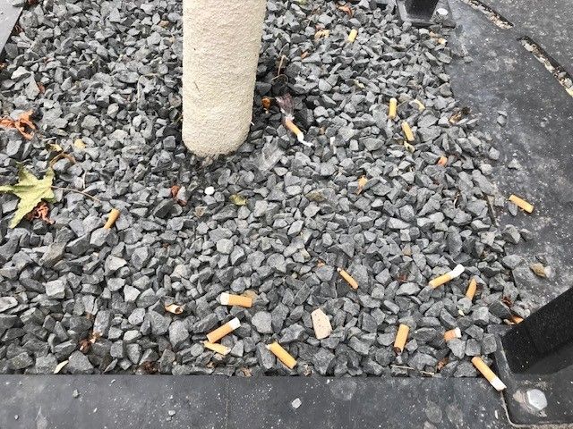 Zigaretten in Einkaufsstraße Dorsten
