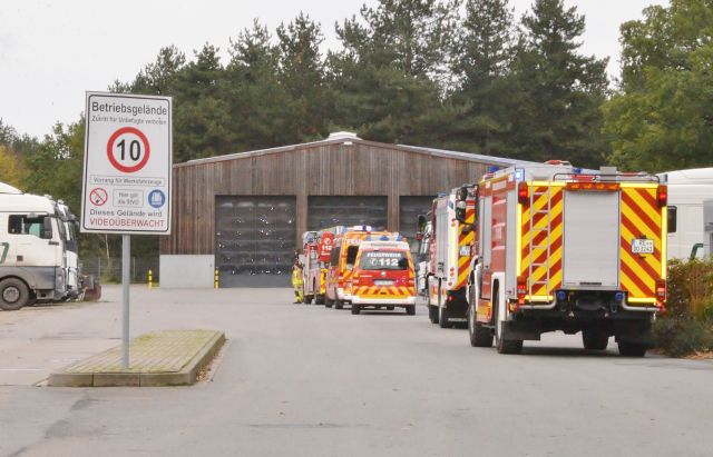 Feuerwehreinsatz Dorsten Holsterhausen am Steinwerk