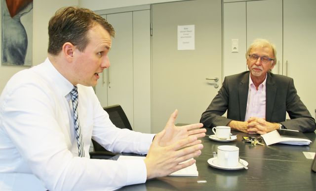 Tobias Stockhoff und Bernd Schwane CDU