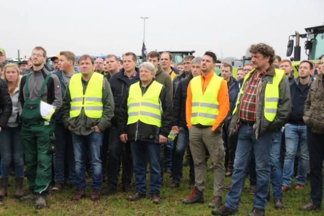 Treckerkonvoi Bauerndemo Kirchhellen 2019