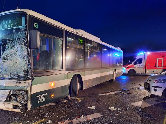 Massenunfall Lembeck