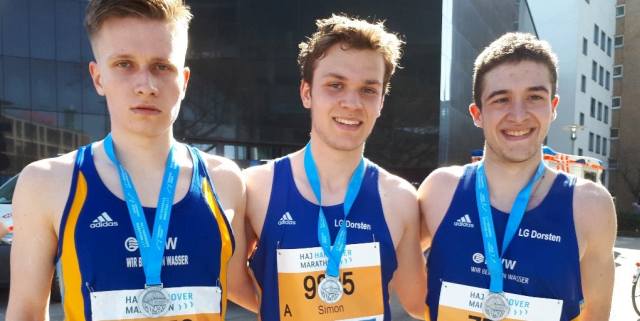 Lutz Holste, Marvin Weiss und Simon Jaschke.