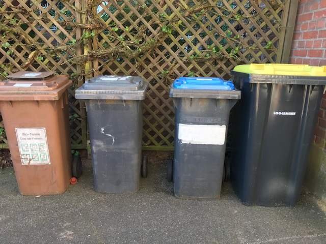 Mülltonnen Gelbe Mülltone