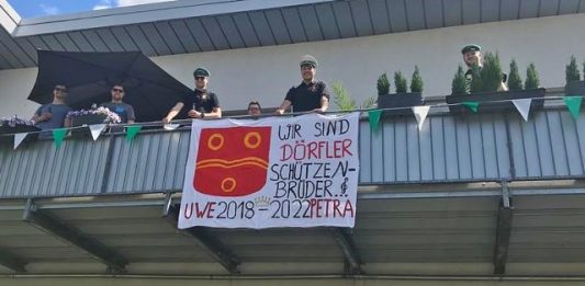 Fahnenabnahme Schützen Dorf-Holsterhausen