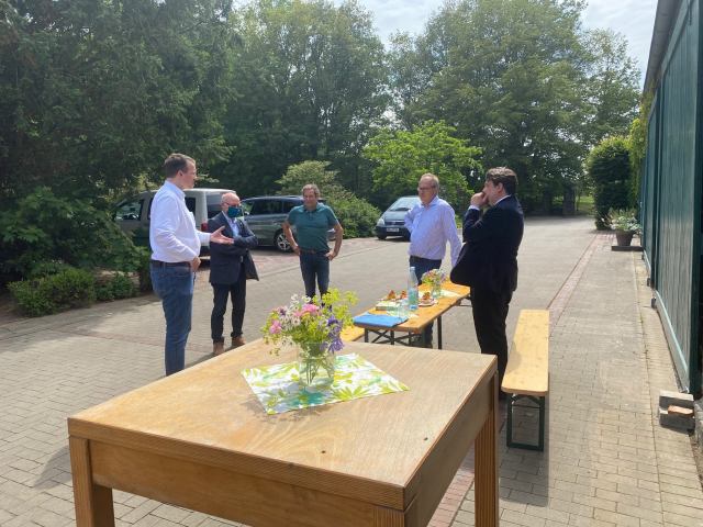 Spargel Kemna in Hervest mit CDU Dorsten