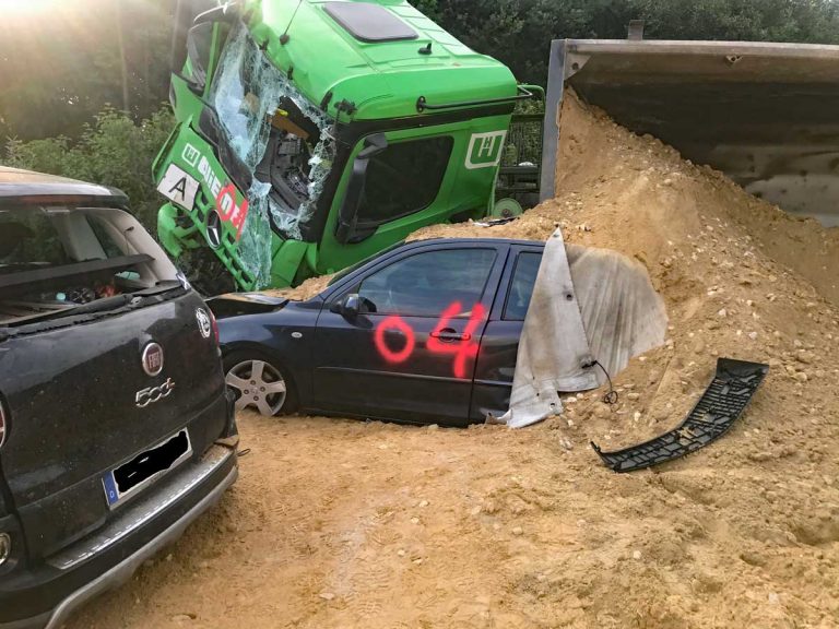 Schwerer Unfall A 31 bei Dorsten Gladbeck
