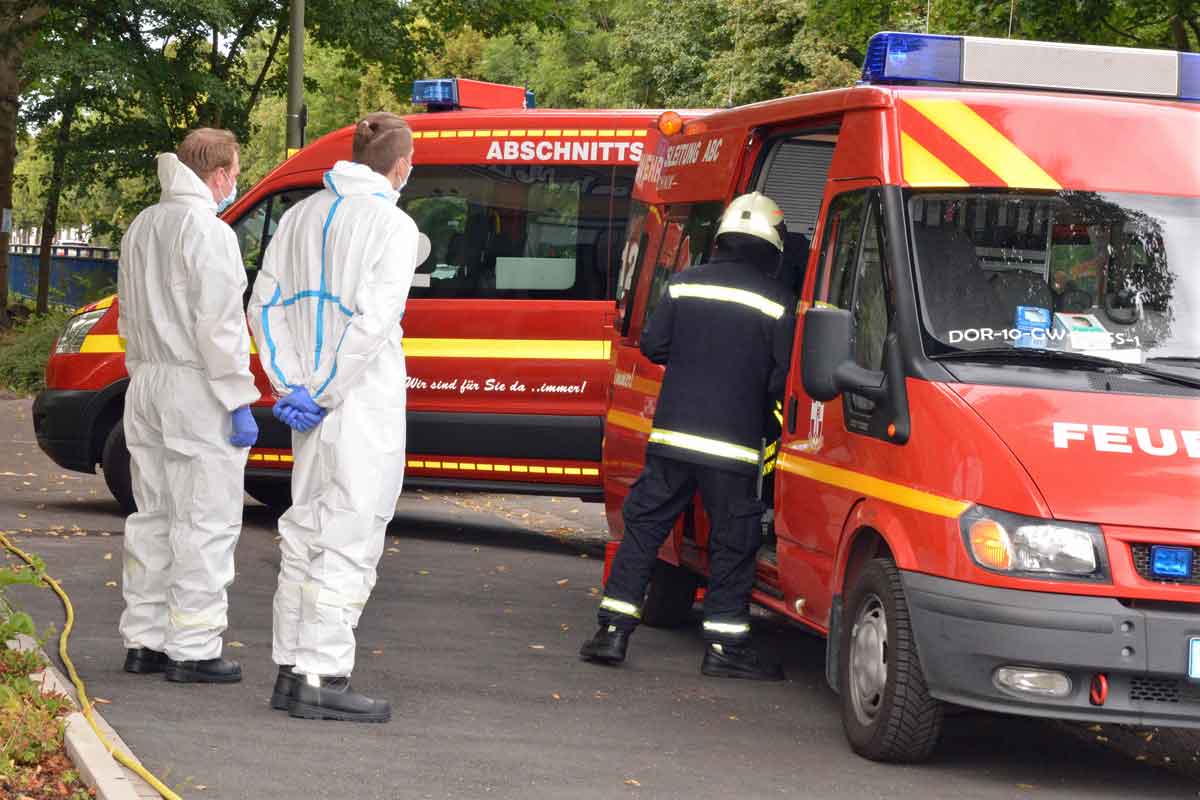 Giftstoffe-Feuerwehr-Dorsten