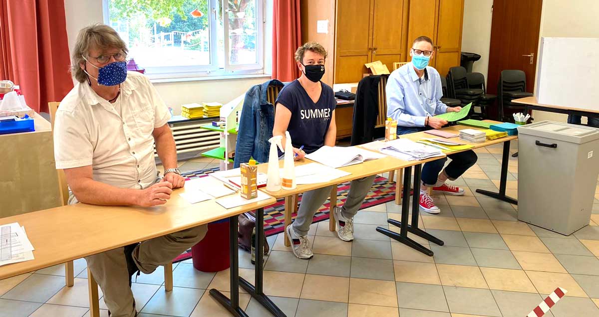 Wahllokal-Albert-Schweitzer-Schule-Hervest