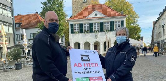 Masken-Innenstadt-Corona-Stadt-Dorsten
