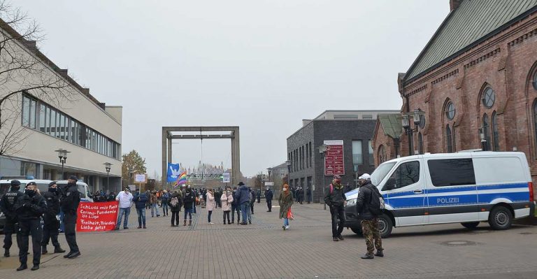 Polizei-Querdenker-Demo-Dorsten