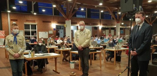 Dorstener Friedenslicht bei der Ratssitzung