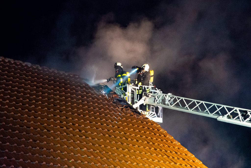 Feuer Wohnhaus Wulfen Feuerwehr Dorsten