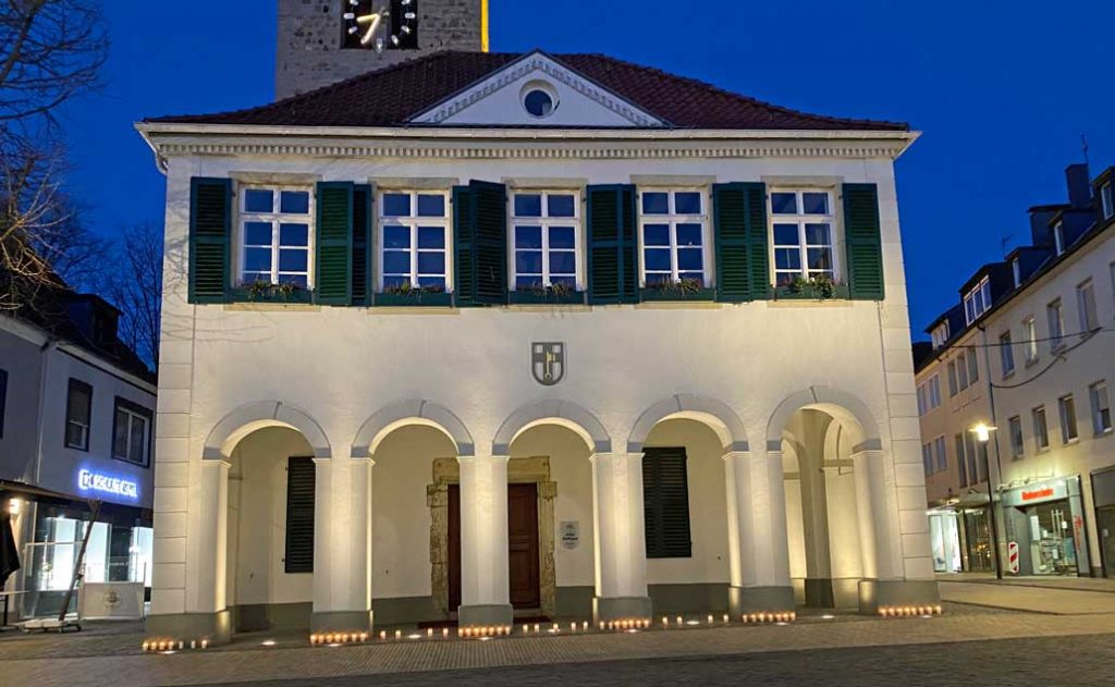 Altes-Rathaus-Kerzen-Dorsten