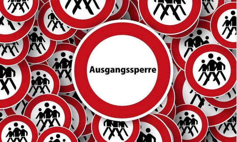 Corona-Ausgangssperre